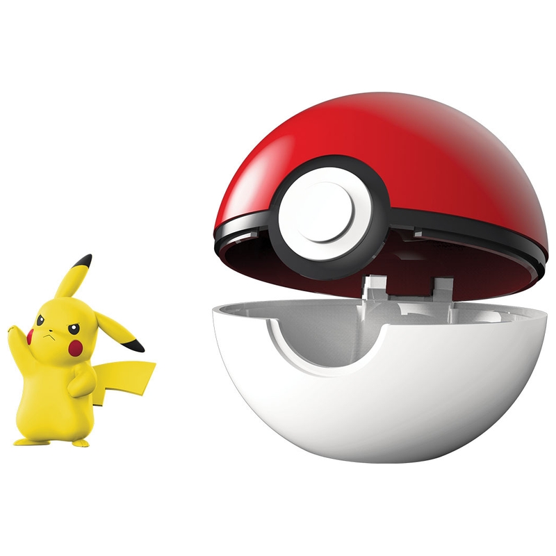 Pokémon - Pokéball et Figurine 5 cm - Modèle Aléatoire