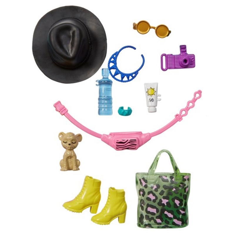 Barbie Fashion Accessoires Set van 11 assorti