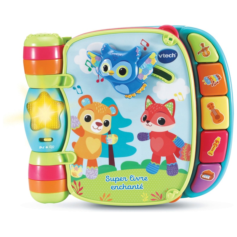 VTech - Super Livre Enchanté des Baby Loulous - Bleu