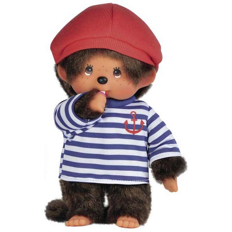 Monchhichi - Peluche Garçon Marin 20 cm