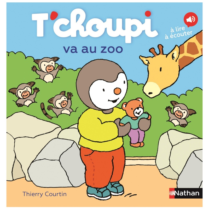 T'choupi - Livre T'choupi Va au Zoo | Smyths Toys France