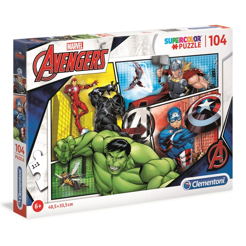 Marvel - Avengers Puzzle 104 Pièces