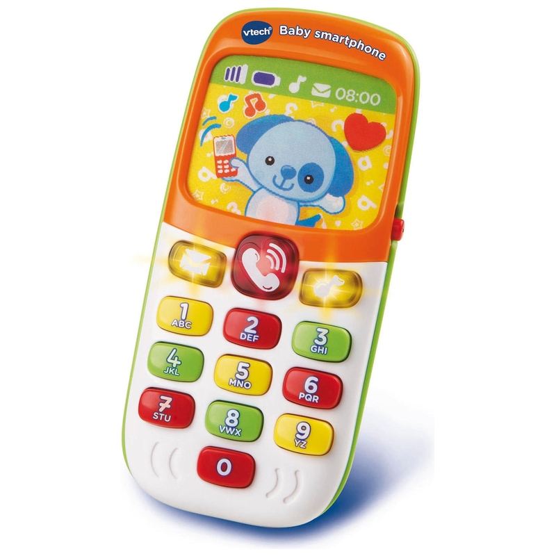 VTech - Baby Smartphone Bilingue - Orange