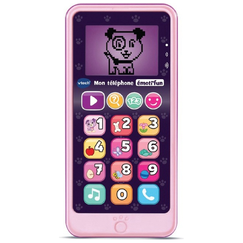 VTech - Mon Téléphone Émoti'fun - Rose