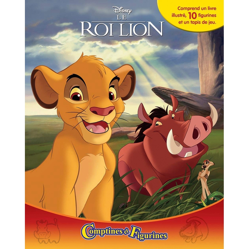 Disney Le Roi Lion - Livre Comptines et Figurines