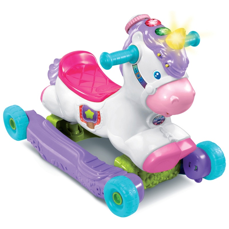 VTech - Porteur Bébé Cléo Ma Licorne Basculo