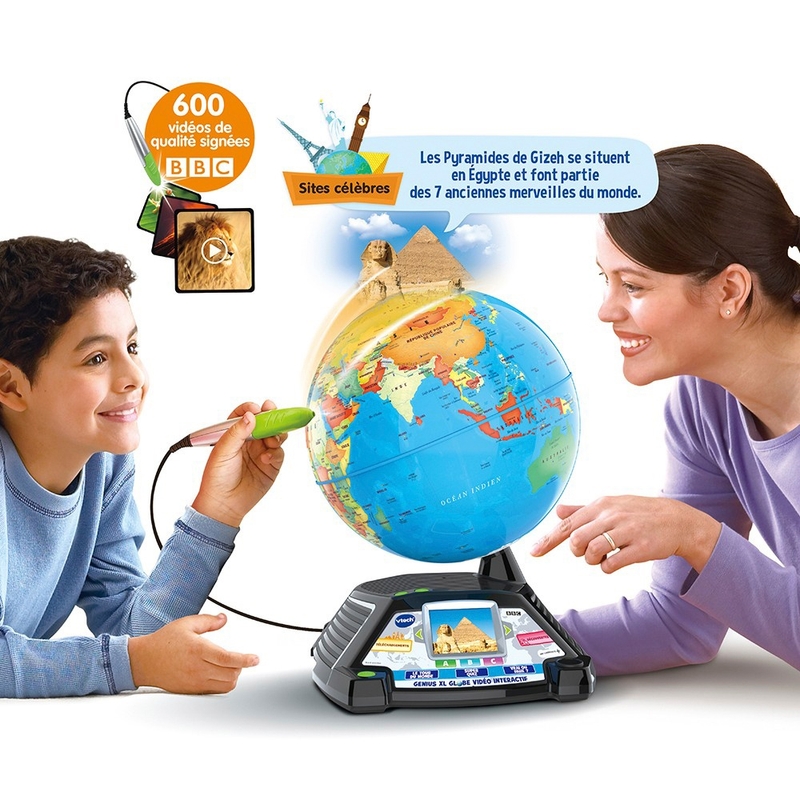 VTech - Genius XL Globe Vidéo Interactif