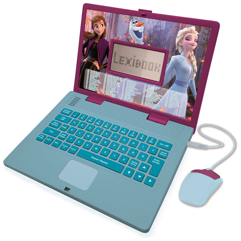 Lexibook - Disney La Reine Des Neiges 2 Ordinateur Éducatif Bilingue
