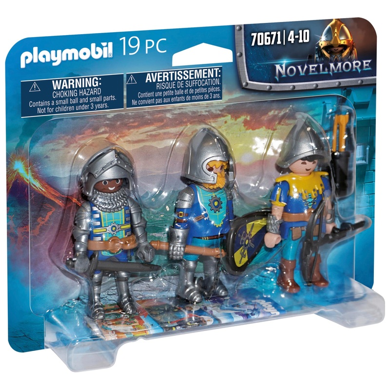 Playmobil - Novelmore 70671 3 Chevaliers