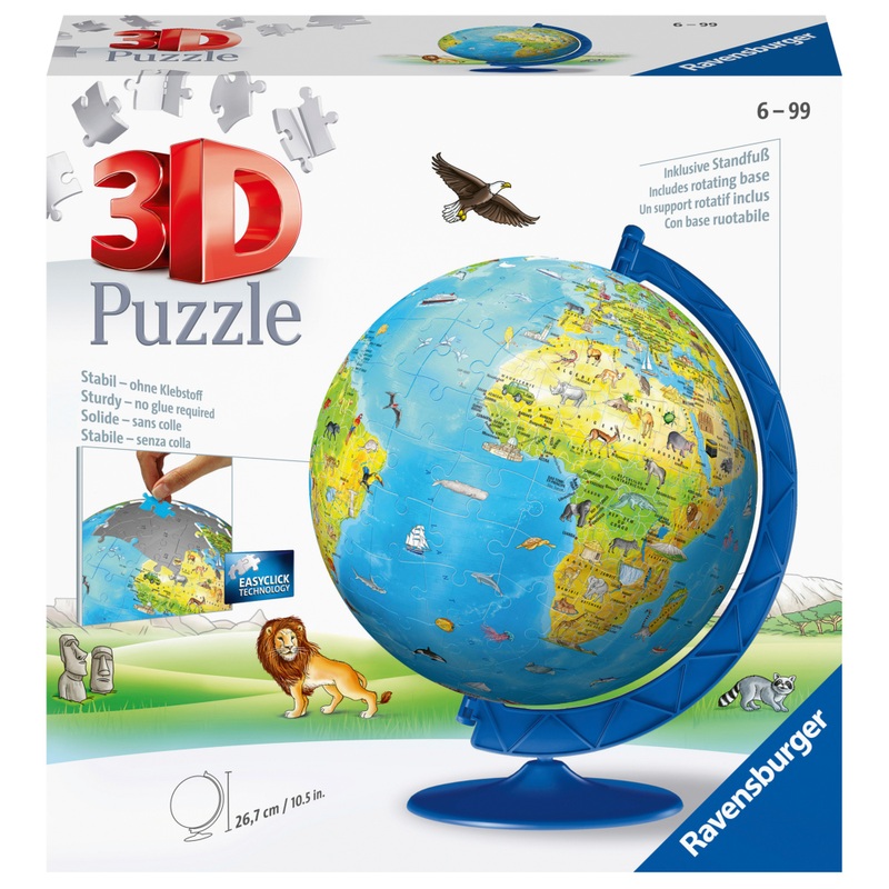 Puzzle 3D Globe Terrestre 187 Pièces