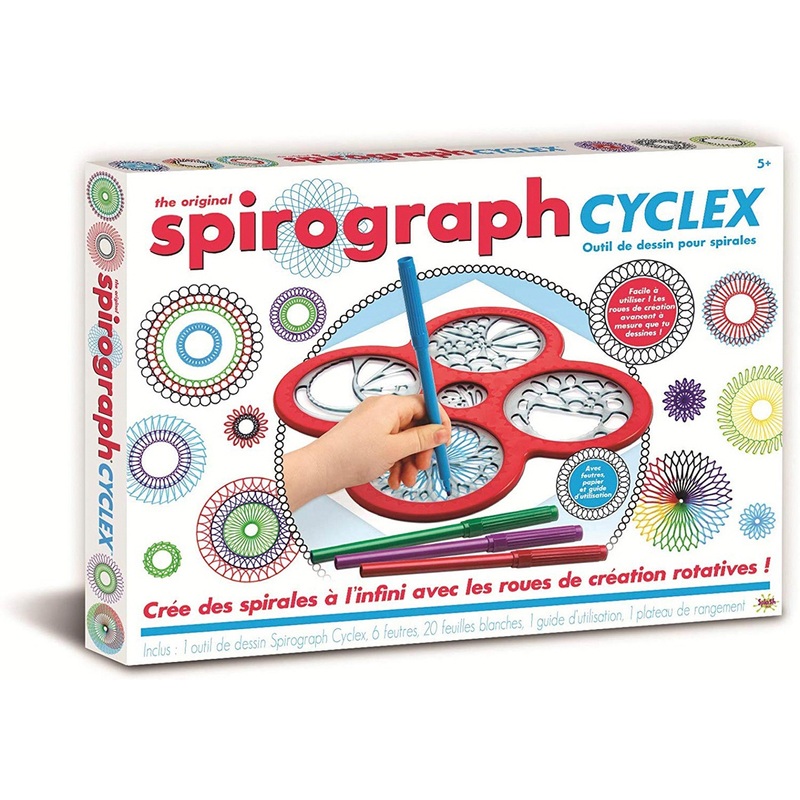 Spirograph - Cyclex Coffret Création de Spirales