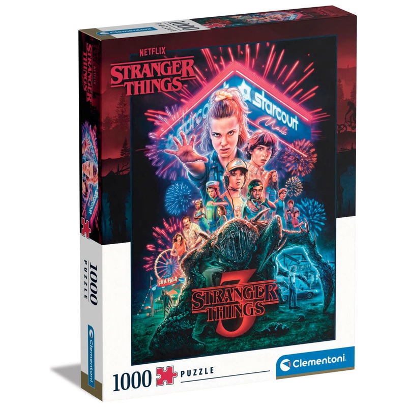 Stranger Things - Puzzle Saison 3 1000 Pièces