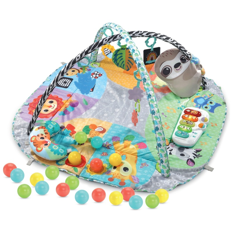 VTech - Maxi Tapis d'Éveil Sensoriel 7-en-1