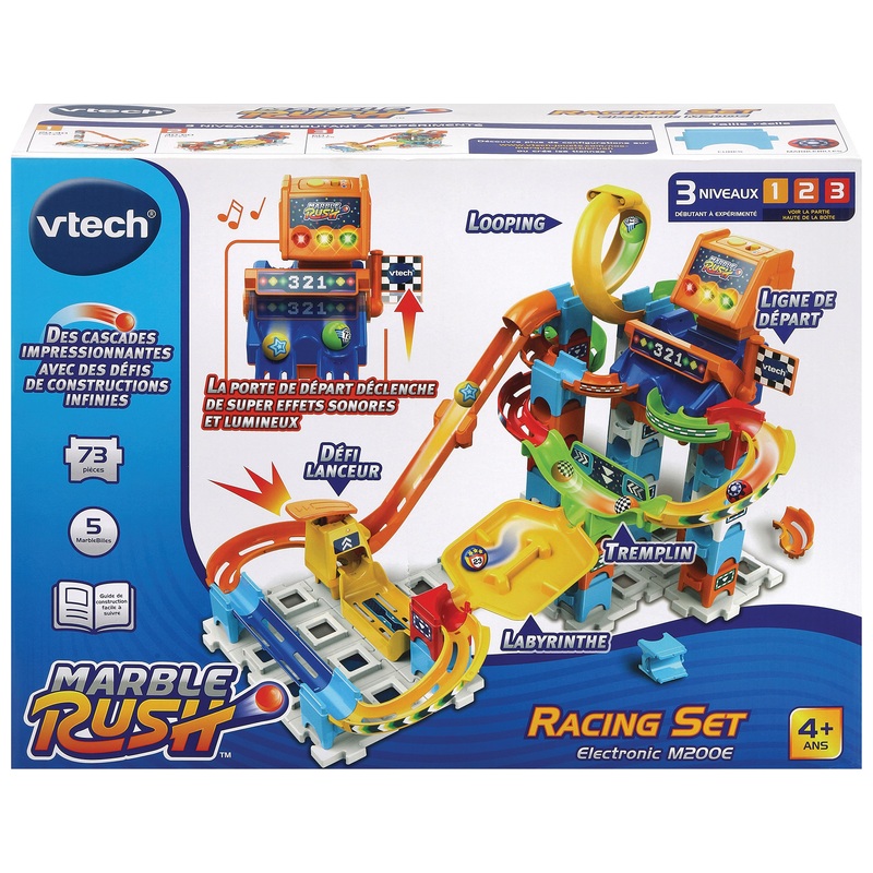 Vtech - Marble Rush - Circuit à Billes Racing Set Electronic M200E