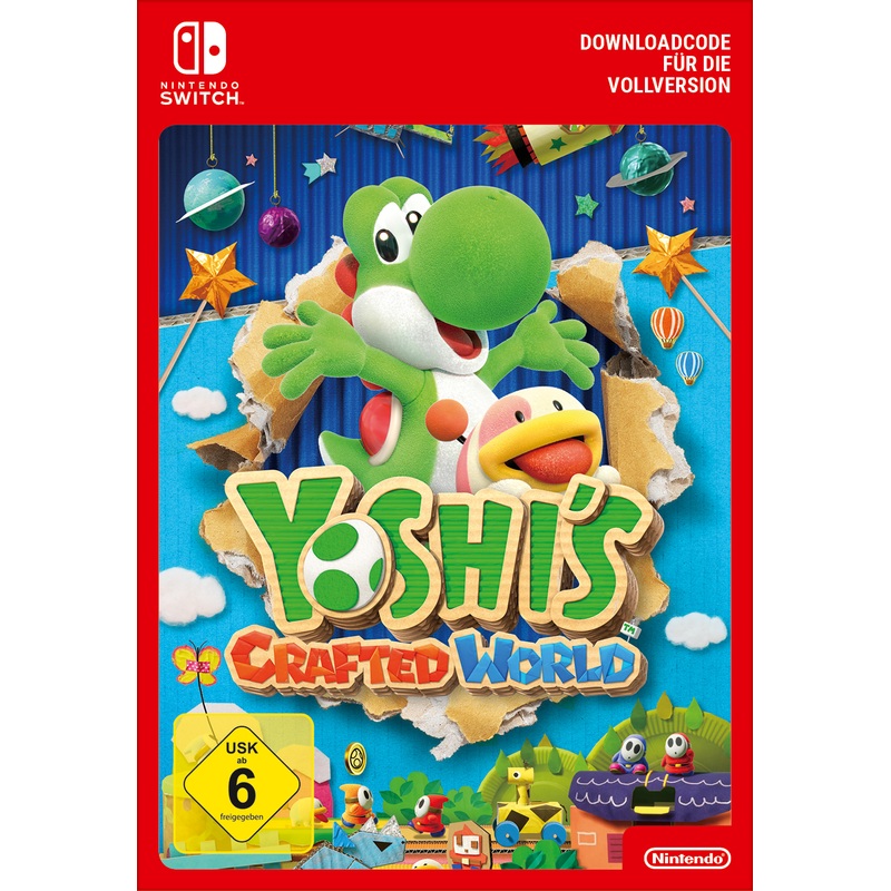 Nintendo Switch Yoshi's Crafted World (Download-Code für die ...