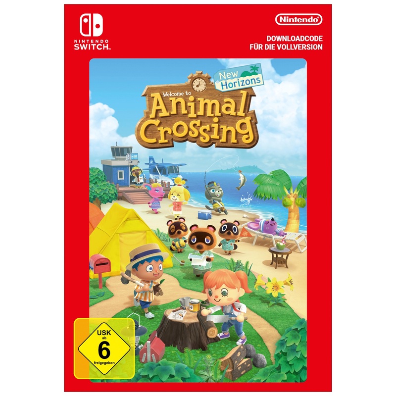 Nintendo Switch Spiel Animal Crossing: New Horizons (Download-Code für die Vollversion)