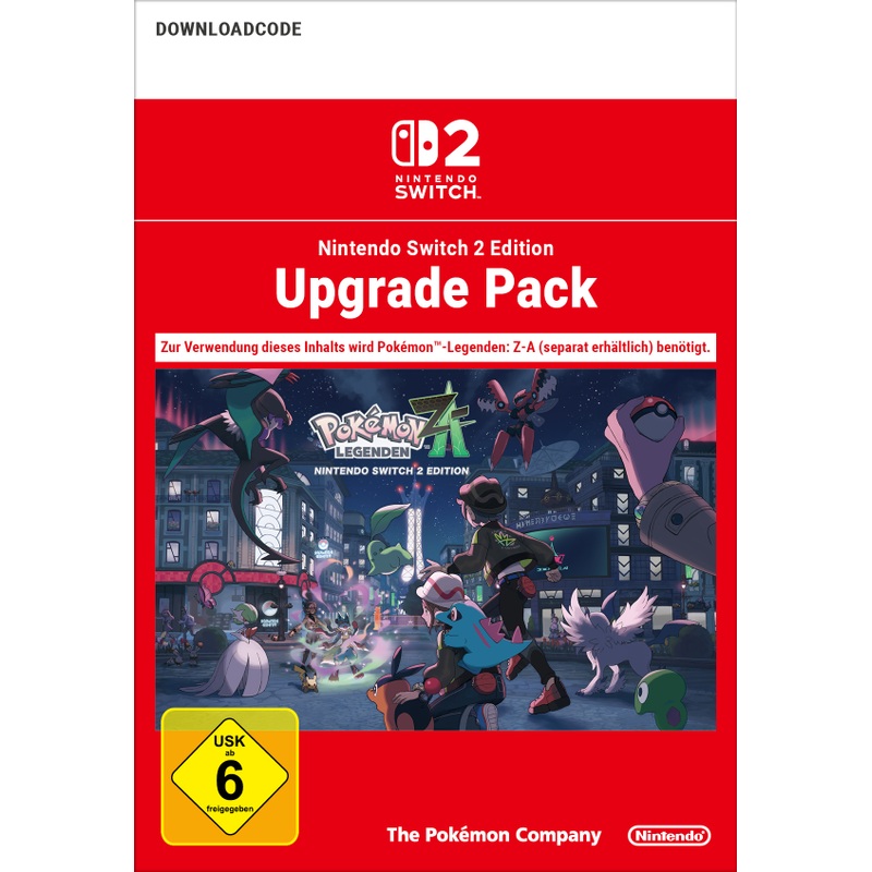Nintendo Switch 2 Pokémon-Legenden: Z-A Upgrade Pack