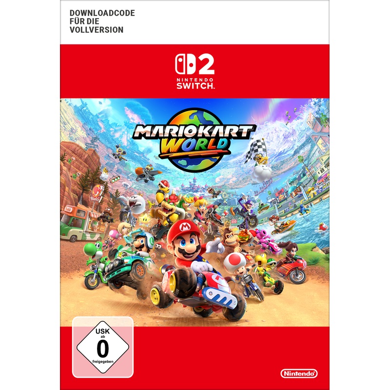 Nintendo Switch 2 Mario Kart World (Download-Code für die Vollversion)