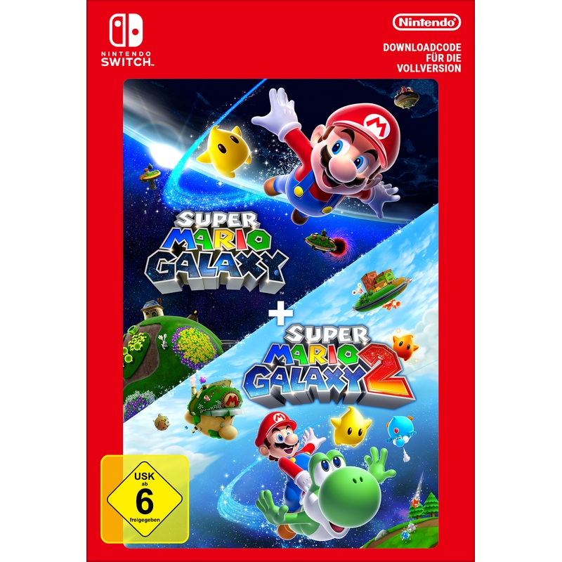 Nintendo Switch Super Mario Galaxy 1+2 (Download-Code für die Vollversion)