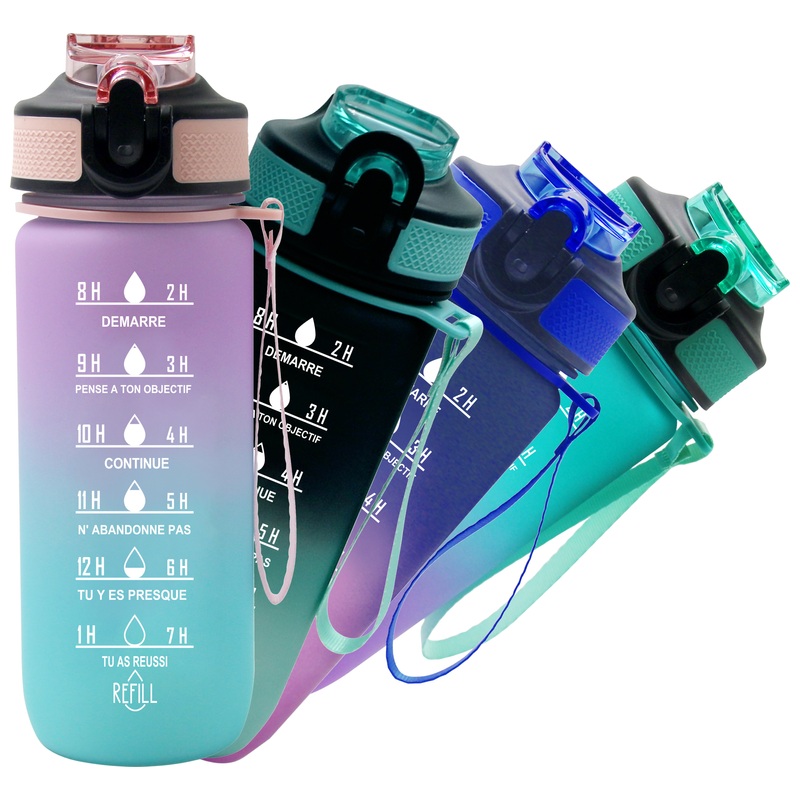 Gourde de Sport Graduée 500ml - Modèle Aléatoire