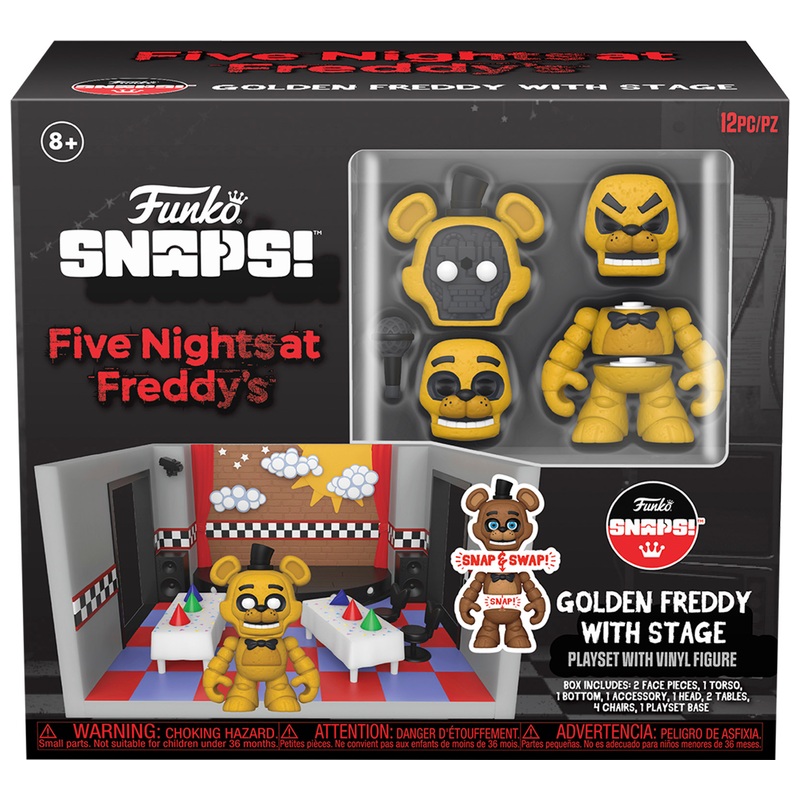 Funko SNAPS! Five Nights at Freddy's Golden Freddy with Stage