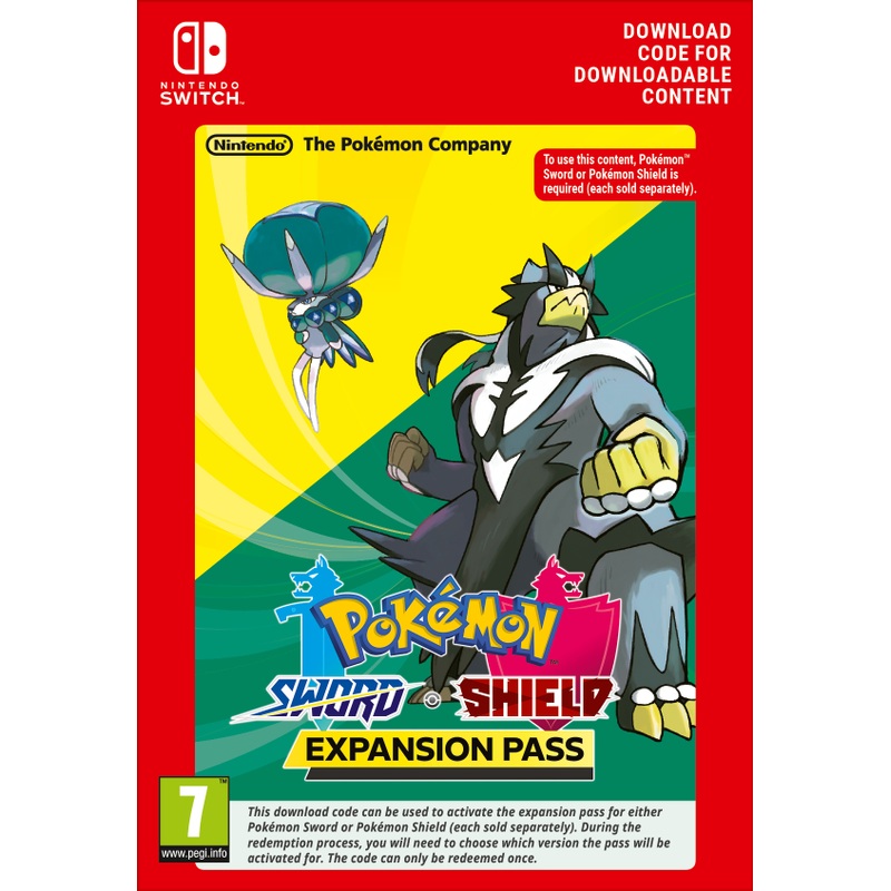 Pokémon Sword or Shield Expansion Pass (Digital Download
