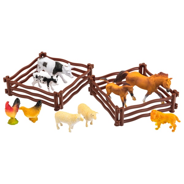 Farm Tractor & Trailer with Animals Smyths Toys UK