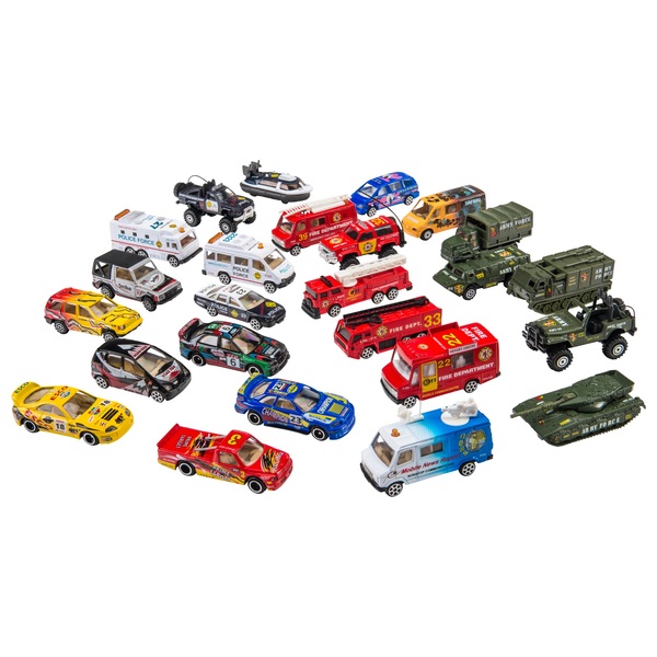 RevZ 25 Pack Diecast Vehicle Playset Smyths Toys Ireland