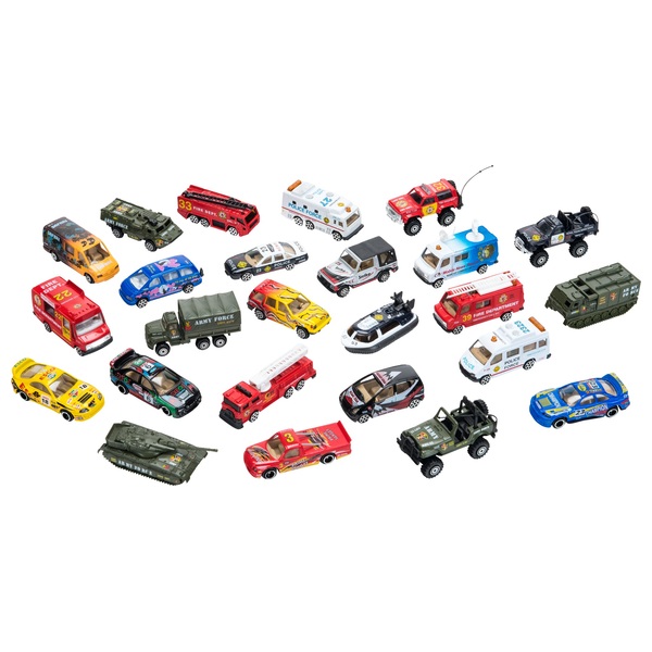 RevZ 25 Pack Diecast Vehicle Playset Smyths Toys Ireland