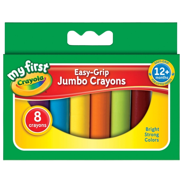 Crayola Beginnings 8 Jumbo Crayons Crayola UK