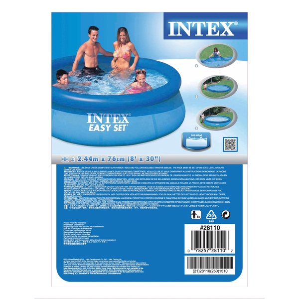 Intex 8ft Easy Up Pool Smyths Toys UK