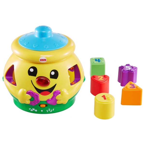 FisherPrice Laugh & Learn Cookie Shape Sorter Yellow Smyths Toys UK