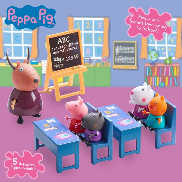 Peppa Pig La Classe (PPC10000) - Personaggi e playset - Giochi Preziosi -  Giocattoli