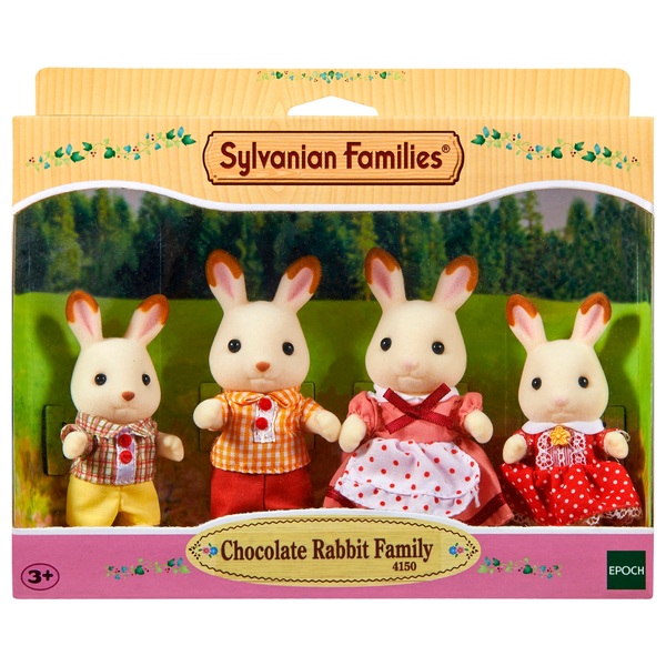 sylvanian families chocolate rabbit family