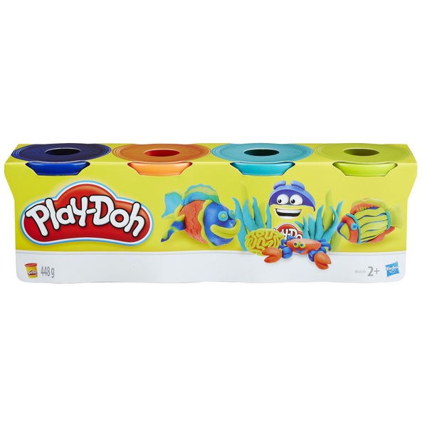 Play Doh Classic Colours 4 Pack Arts Smyths Toys UK