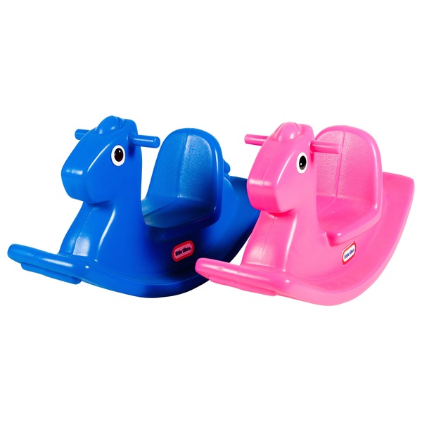 Little Tikes Rocking Horse Blue | Smyths Toys UK