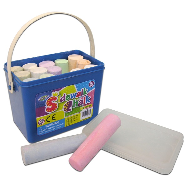 15pcs Jumbo Colour Chalk Bucket Other Arts & Creativity Ireland