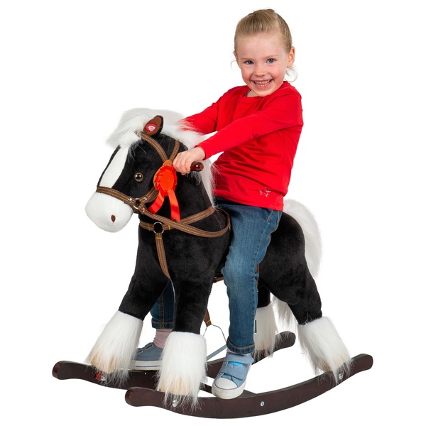 Black Rocking Horse - Smyths Toys UK