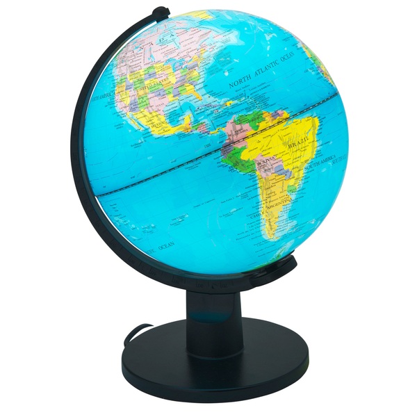 25cm Light Up Globe Smyths Toys Uk, World Globe Lamps Uk