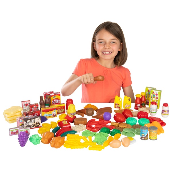 120 piece play food set
