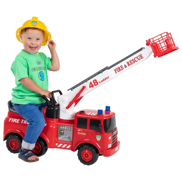 action fire engine ride on