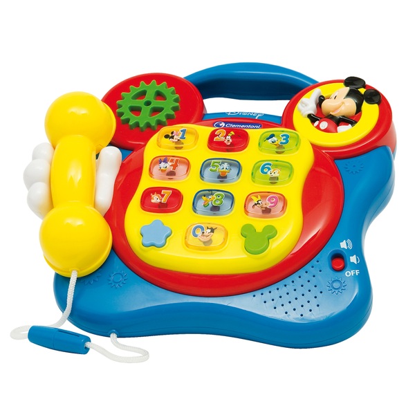 mickey mouse talking telephone toy