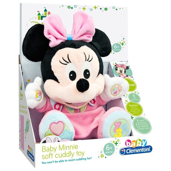 Disney Clementoni Minnie Mouse Talking Plush - Minnie Mouse | Smyths ...