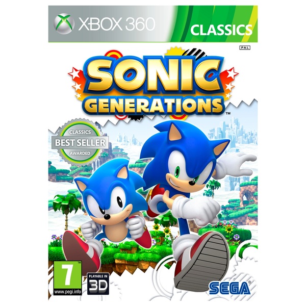 Sonic Generations X360 - Xbox 360 Games UK