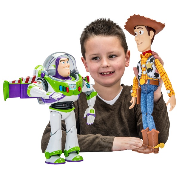 Toy Story Interactive Friends Woody & Buzz Lightyear Smyths Toys UK