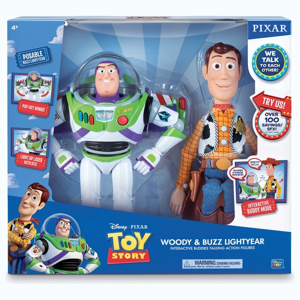 Toy Story 4 Woody And Buzz Lightyear Arcade 2 Figures Pack 