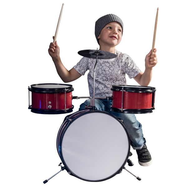 5 Piece Drum Set Smyths Toys UK