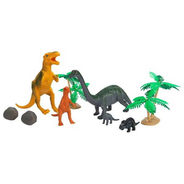 60 Piece Dinosaur Set Smyths Toys Uk