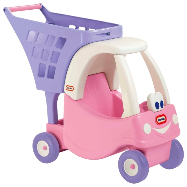 Little Tikes Cozy Coupe Shopping Trolley Pink | Smyths Toys UK