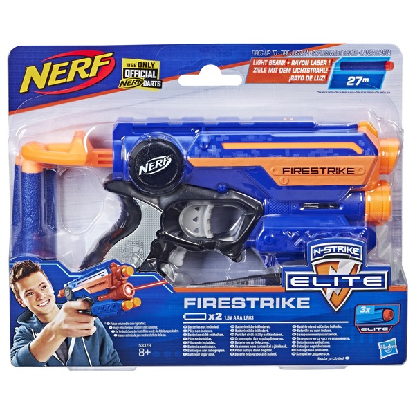 Nerf N Strike Elite Firestrike Assortment Smyths Toys - nerf roughcut roblox
